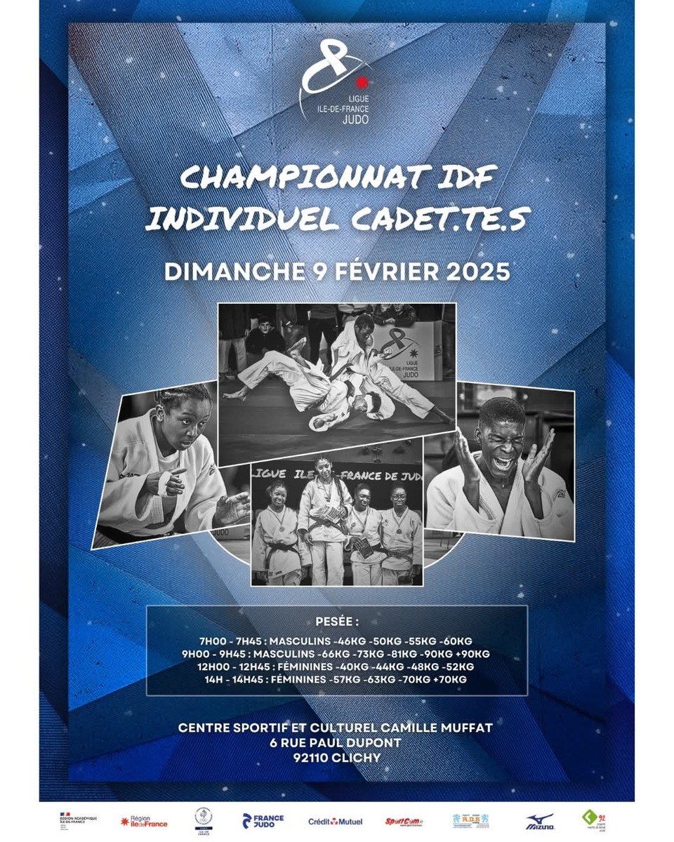 Championnat IDF individuel cadet-tes