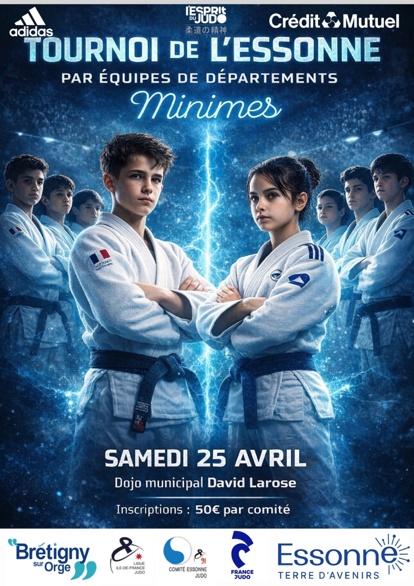 Tournoi de l'Essonne par équipes de départements minimes