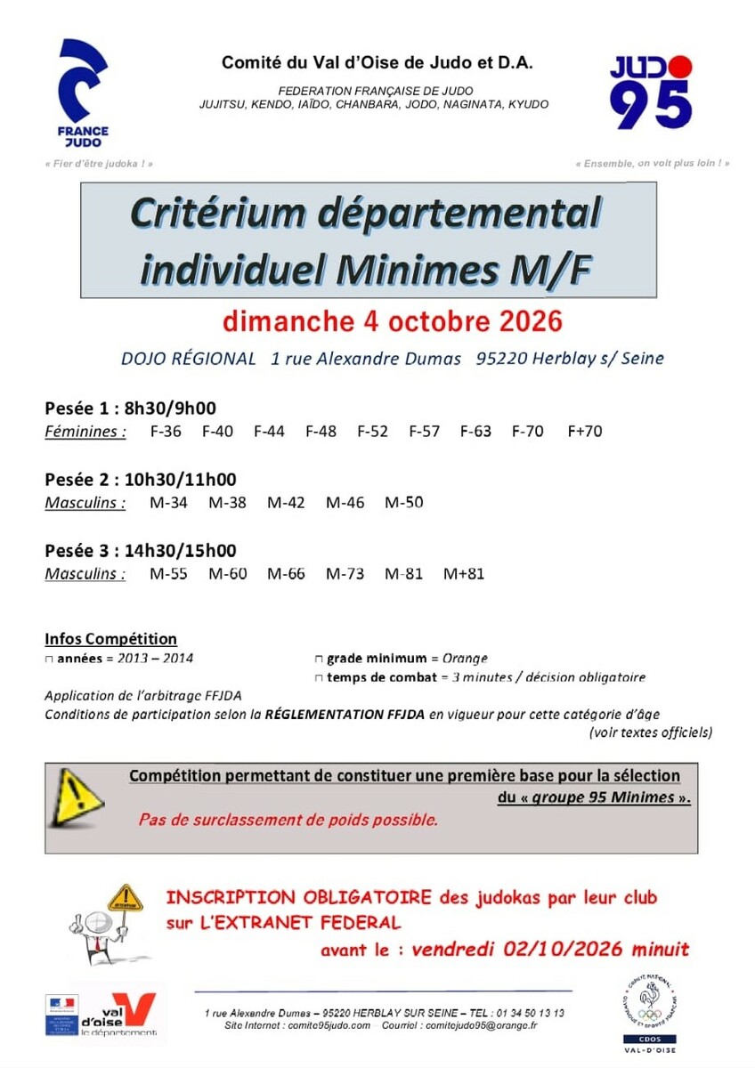Critérium Minimes