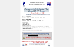 Championnat 95 Séniors 3D