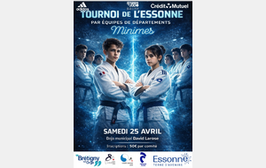 Tournoi de l'Essonne par équipes de départements minimes