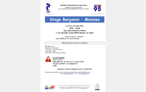 Stages départemental benjamins-minimes