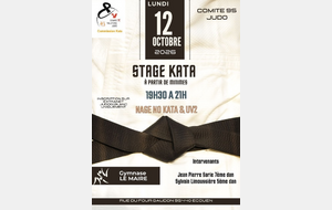 Stage Kata : Nage No Kata et UV2