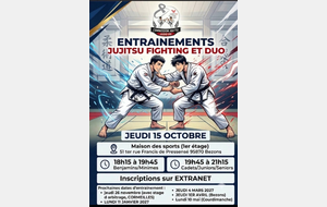 Entraînement Jujitsu Fighting et Duo