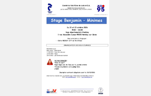 Stage Benjamins-Minimes
