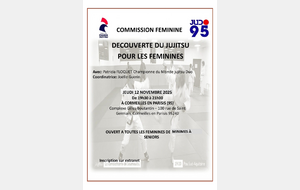 Commission féminine : Découverte du jujisu pour les féminines