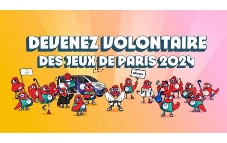 Devenez volontaires des Jeux de Paris 2024