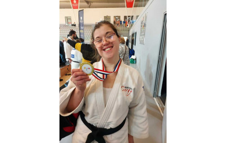 Chloé COURTIS-Budo Club Cergy : Championne IDF sport adapté